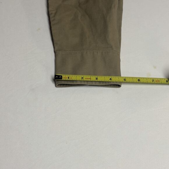 Cabela's Outdoor Gear Button Up Shirt Men's LT Long Sleeve Tan Pheasant Outdoor - Picture 10 of 10